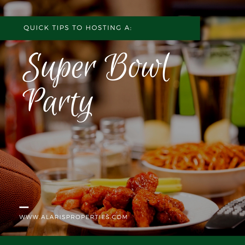 Hosting a Super Bowl Party